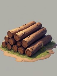 bm_log_pile_building